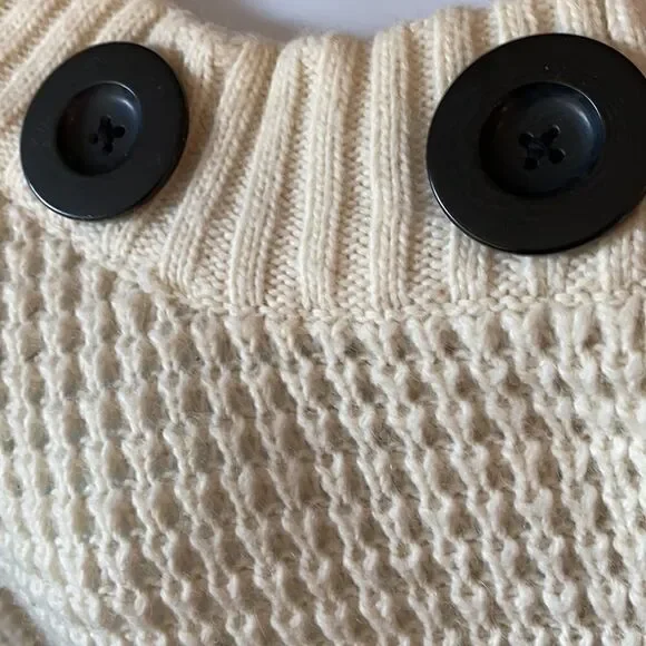 Old Navy Heavy Weight Knit Sweater Jacket XS - Picture 4 of 6